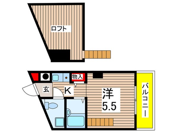 紅風荘の物件間取画像